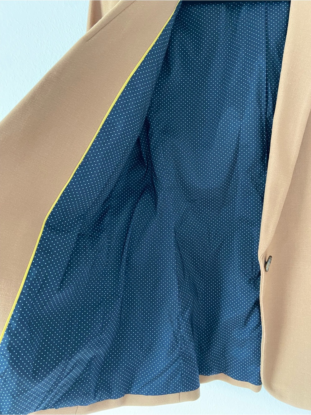 J.Crew Camel Shawl Collar Blazer Size 2 Tailored One Button Career Jacket - Picture 6 of 12
